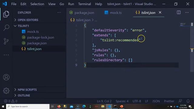 enable tslint in vscode смотреть онлайн