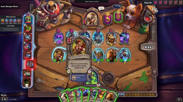 DREAM DRAGON COMP WITH GOLDEN Brann | Hearthstone Battlegrounds | PATCH 28.2 смотреть онлайн
