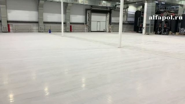 Промышленный наливной пол АЛЬФАПОЛ К