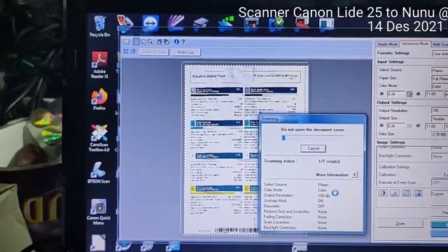Scanner Canon Lide 25 Scan Dokumen смотреть онлайн