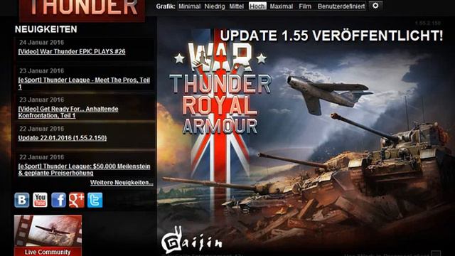 Der WarThunder Launcher смотреть онлайн