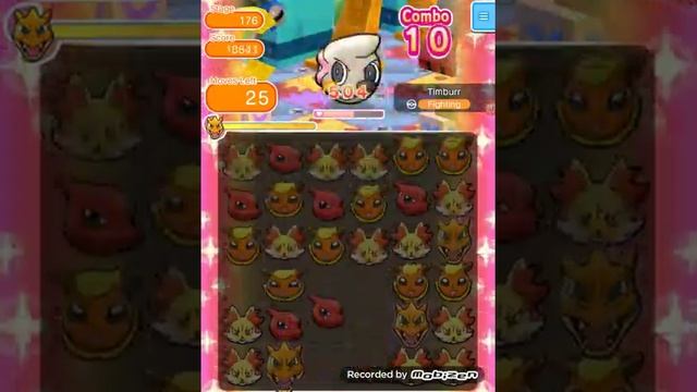 Pokemon Shuffle Mission Card 8 Timburr Itemless смотреть онлайн
