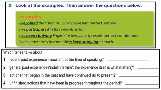 Grade 12 Unit 1 period 4 present perfect simple & continuous смотреть онлайн
