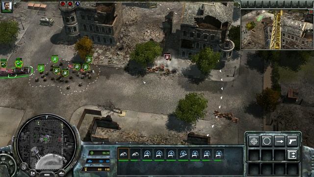 Codename Panzers: Cold War playthrough - part 1 - Stampede смотреть онлайн