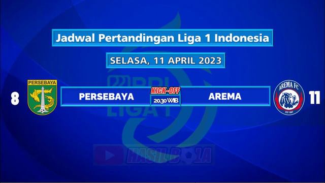 Jadwal Liga 1 2023 Terbaru Pekan ke 33 - Persebaya vs Arema - Klasemen Liga 1 2023 Terbaru смотреть онлайн