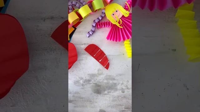 Клубника из бумаги / как сделать объемную клубнику из бумаги смотреть онлайн