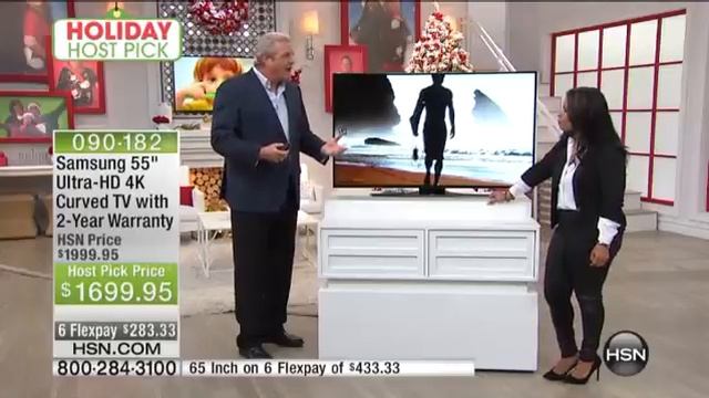 Samsung 55" UltraHD 4K Curved TV with 2Year Warranty смотреть онлайн