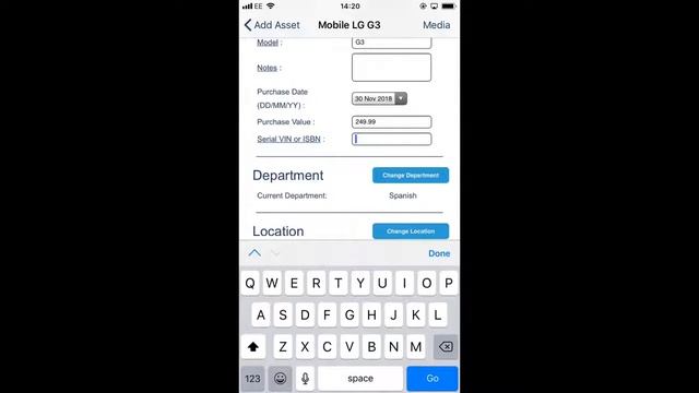 Adding an Asset to IRIS Assets using the app смотреть онлайн