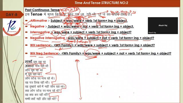 English Speaking Course | Past Continuous Tense #atozenglish #learnenglish #englishspeakingcourse смотреть онлайн