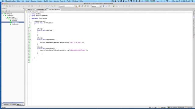 Unit Test C# with in Monodevelop and Nunit смотреть онлайн