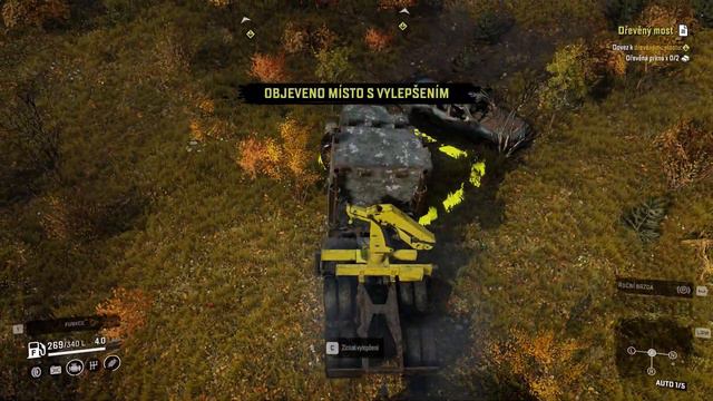SnowRunner Search and Recover (Gameplay) - CZ (2020) # 4 Dřevený most смотреть онлайн