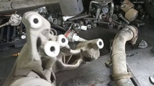 Чудо автомобиль Chery Fora (A21) Черри Фора  замена трубки охлаждения от помпы! 1 ый вопрос знатока