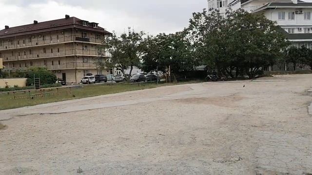 Анапа. Сегодня. Реконструкция автостоянки на 40 лет Победы. 31 мая 2022 г. смотреть онлайн