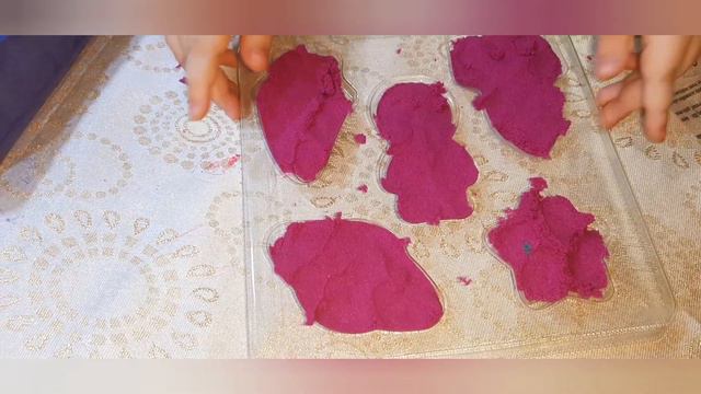 Unpacking kinetic sand.Распаковка кинетического песка. Поп ит из песка. Делаем разные фигурки☺ смотреть онлайн
