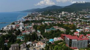 Лазаревское с высоты птичьего полёта 2019