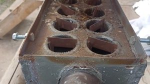 Напольный газовый котел Siberia 17. Чистка, промывка.