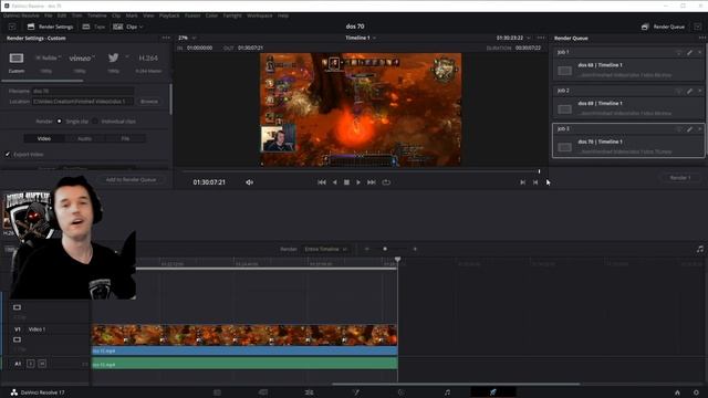 How to Render Many Projects at once - a Davinci Resolve Quick Guide смотреть онлайн