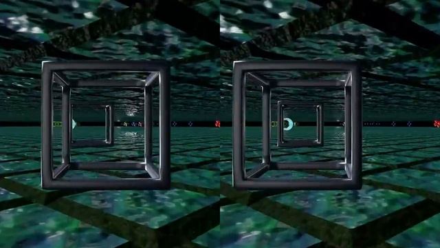 Split-Screen 3D Space Journey смотреть онлайн