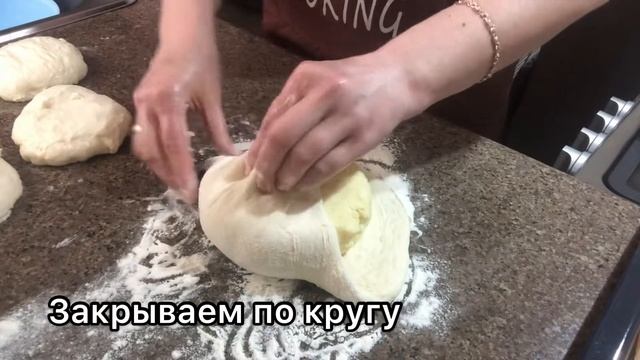 Осетинские пироги с картофелем и брынзой ? смотреть онлайн