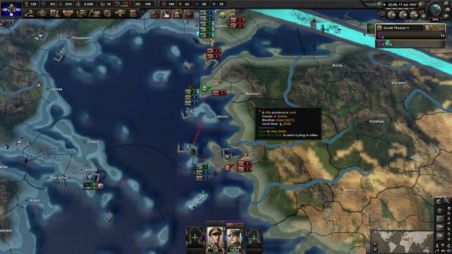 The Invasion Of Turkey || Ep.2 - Battle For The Bosporus Byzantine Empire HOI4 Lets Play смотреть онлайн