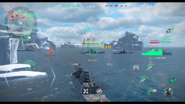 Flying torpedo IKARA Grenade launcher, Modern Warships смотреть онлайн
