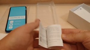 Распаковка Honor 9X