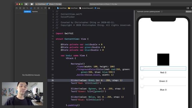 SwiftUI Data Flow and View Composition Tutorial смотреть онлайн