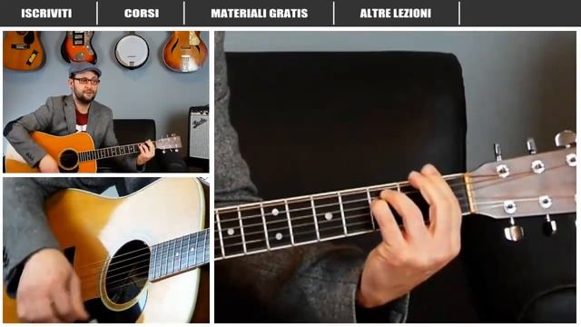 TUTORIAL CHITARRA: COME SUONARE SPACE ODDITY DI DAVID BOWIE - LEZIONE смотреть онлайн