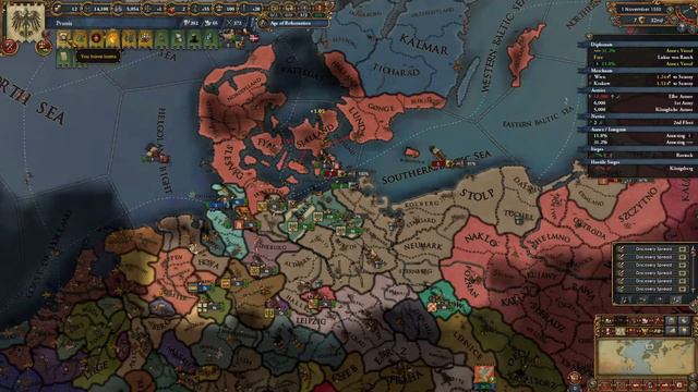 EU4 Brandenburg-Prussia(1.32) ep.12 I messed up... смотреть онлайн