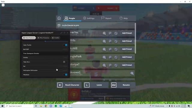[NEW] Super League Soccer Script GUI / Hack (AUTO GOAL, AUTOFARM, AND MORE) *PASTEBIN* смотреть онлайн
