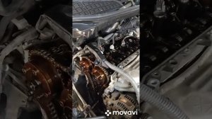 Замена цепи ГРМ и муфт vvti Lexus RX 270