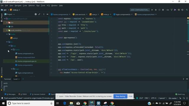 JWT authentication смотреть онлайн
