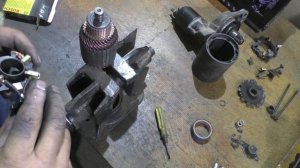 Ремонт стартера VW Passat B3 .