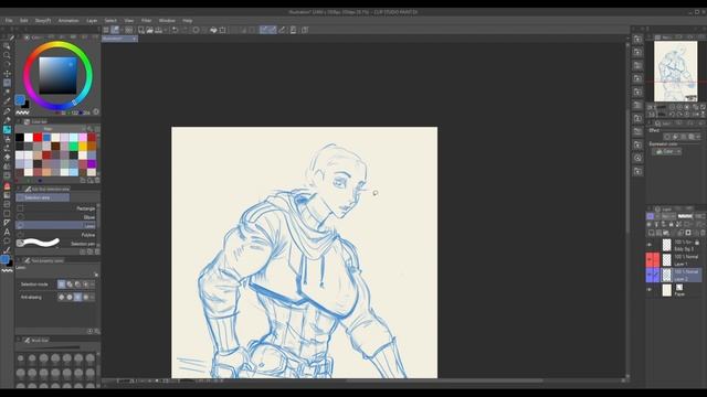 Lt. Sasha | ASMR Realtime - Sketch смотреть онлайн