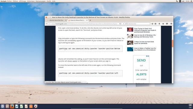 Ubuntu 16.10 Vue rapide du système смотреть онлайн