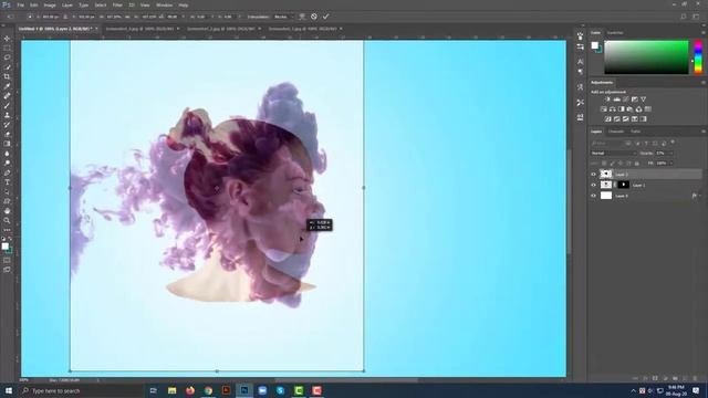How to Create Ink Smock Effect in Photoshop Tutorial смотреть онлайн