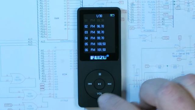 RUIZU X02 4GB MP3 Player Radio смотреть онлайн