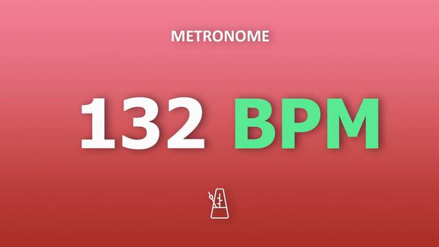 132 BPM Metronome смотреть онлайн