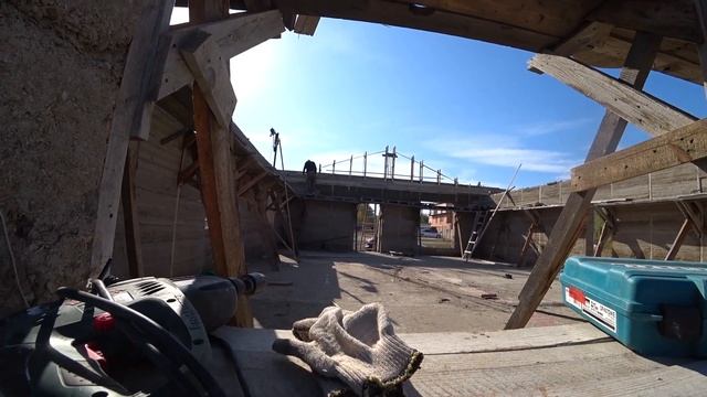 Дом из опилкобетона! Приехал брат с Германии, чему был удивлен??? смотреть онлайн