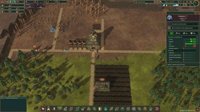 Timberborn: Update 2. Прохождение #01.