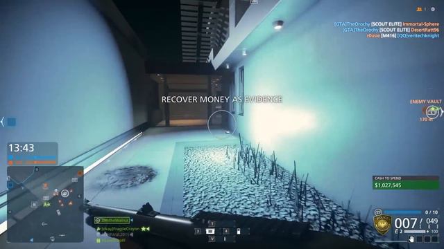 Battlefield Hardline Players Vs Battlefield 4 Players смотреть онлайн