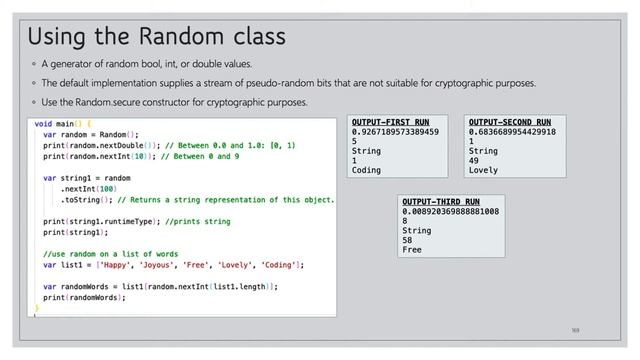 Section 11 Dart Math Module and Random смотреть онлайн