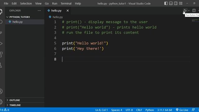 Print Function in Python #python #pythonprogramming #python3 смотреть онлайн