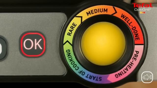 Описание программ Tefal Optigrill программа Рыба / Fish Programme смотреть онлайн