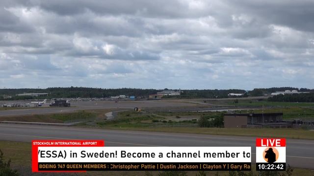 ?LIVE Plane Spotting At STOCKHOLM ARLANDA AIRPORT SWEDEN! ? AV WORLD TOUR 2023