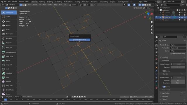 Geometry Nodes - Vertex group instancing смотреть онлайн
