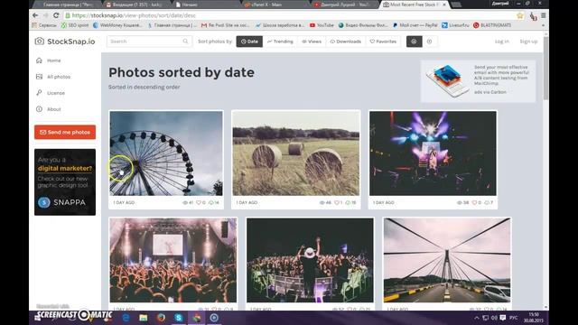 Где брать классные изображения. Обзор бесплатных фотостоков смотреть онлайн