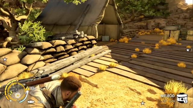Sniper Elite 3 Gameplay - Campaign Mode - Siege Of Tobruk - XBOX ONE 1080p смотреть онлайн