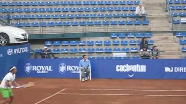 Partido entre Tomas Muster vs Zabaleta, Senior Championship Tour Stg 2011. смотреть онлайн