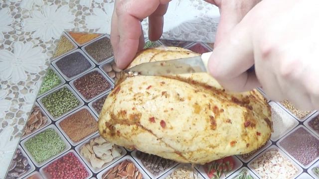 Сочная куриная грудка в сырном лаваше. смотреть онлайн